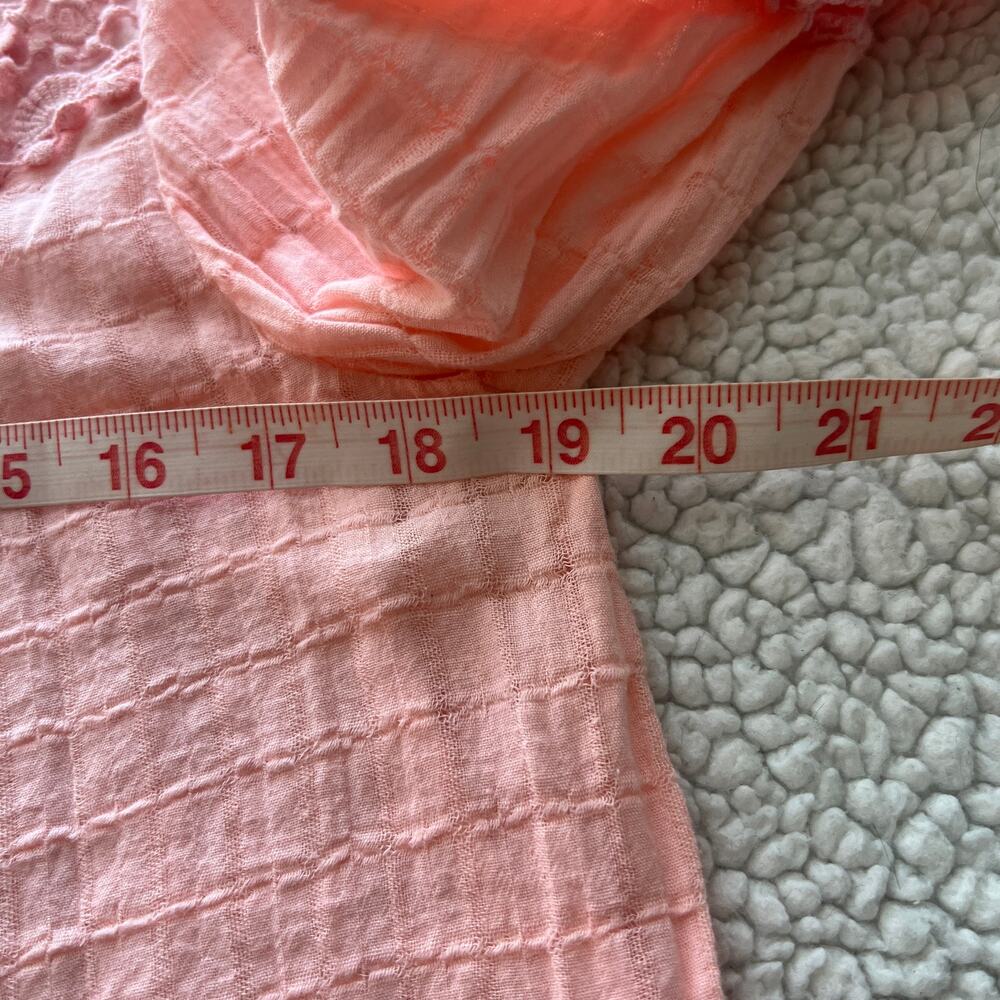 Krazy Kat Pink Embroidered Tunic Medium - Picture 7 of 8